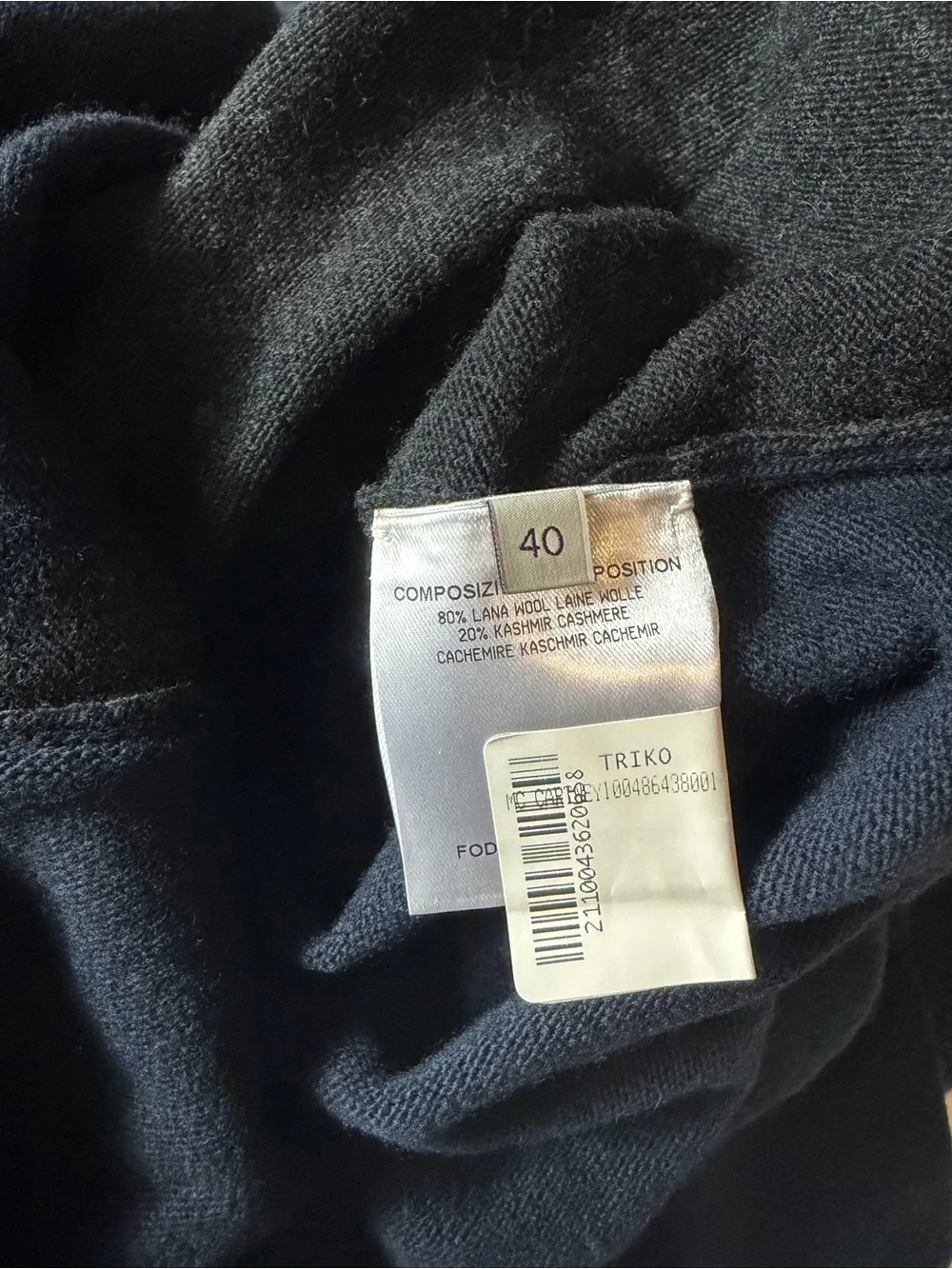 Stella McCartney Navy and Black Knit Sweater 40 - Picture 4 of 6